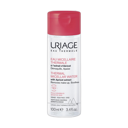 URIAGE  Agua micelar piel sensible 100ml (fondo limpio)