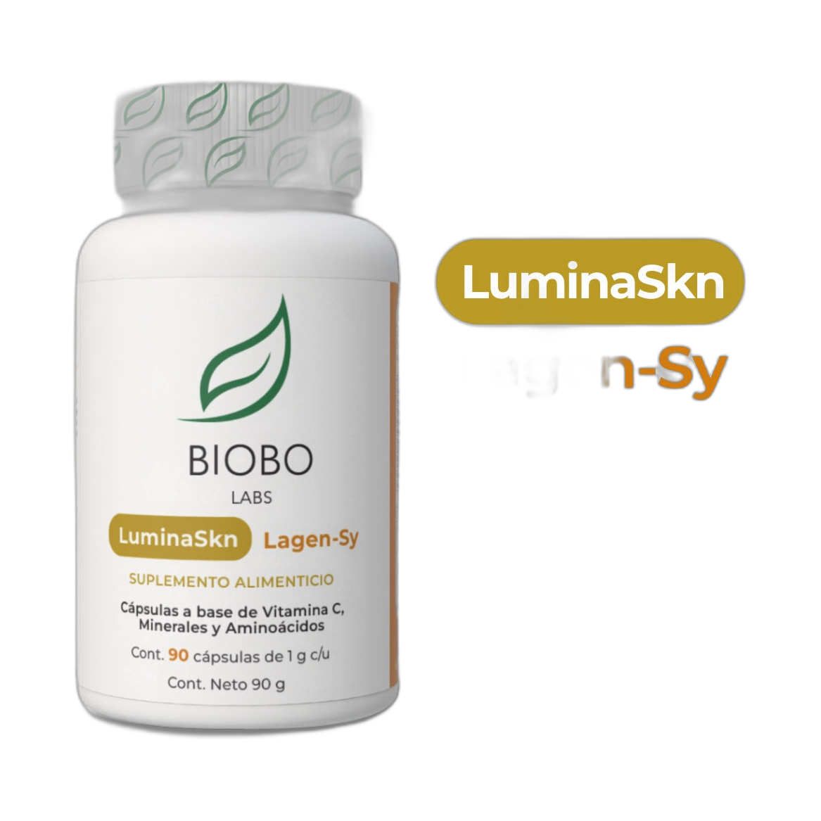 BIOBO LABS luminaskn lagen-sy 90caps 1g c/u (fondo limpio)