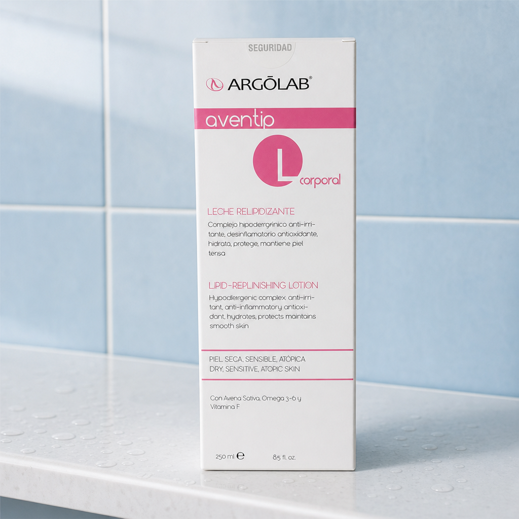 ARGOLAB Aventip leche corporal 250ml — foto de ambiente lociones e hidratantes | Supiel