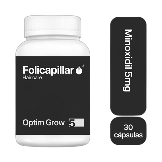 FOLICAPILLAR Minoxidil 5mg | 30 cápsulas — tratamiento anticaída de FOLICAPILLAR | comprar en Supiel
