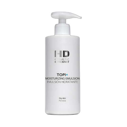 HD TOPI+ EMULSIÓN HIDRATANTE. 400 ml (fondo limpio)