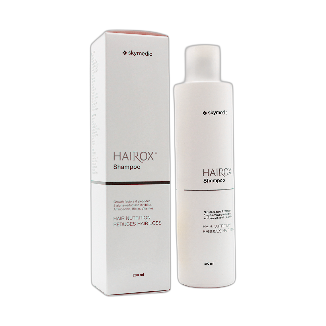 SKYMEDIC Hairox shampoo (fondo limpio)