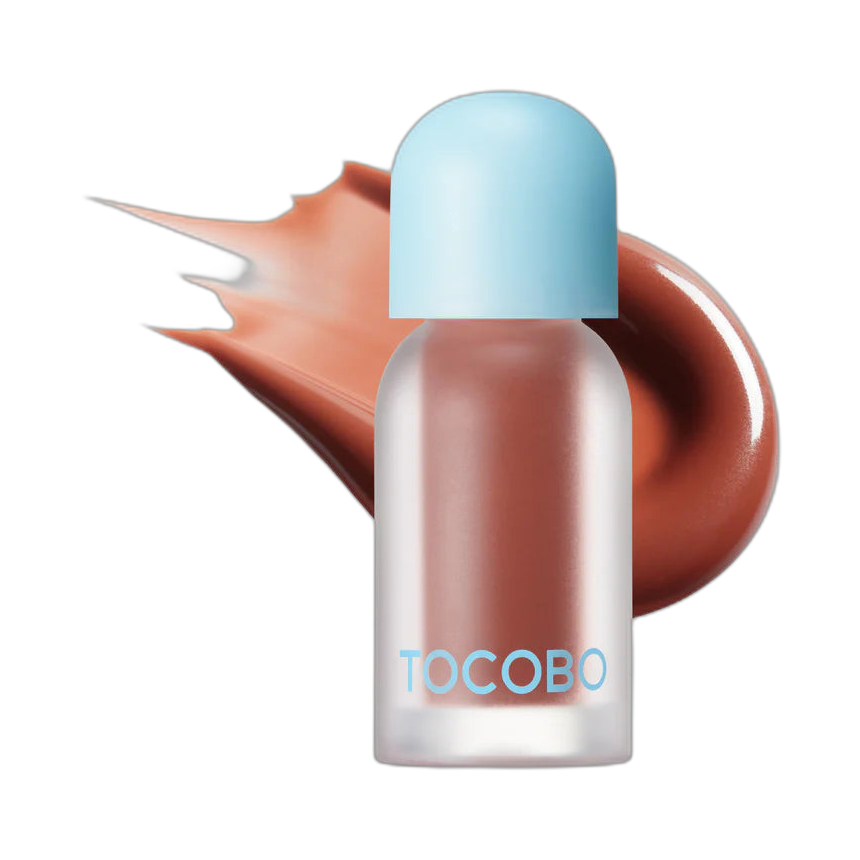 TOCOBO Juicy Berry plumping lip oil BITER BROWN 4gr (fondo limpio)