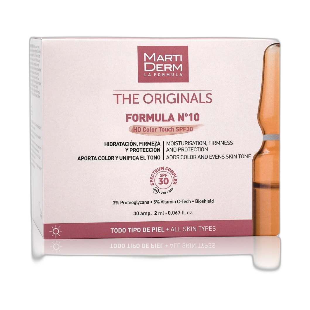 MARTIDERM Formula Nº10 ampolletas 30 Amp (fondo limpio)