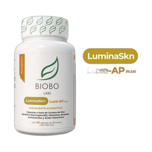 BIOBO LABS luminaskn luxe-ap+ 60 caps (fondo limpio)