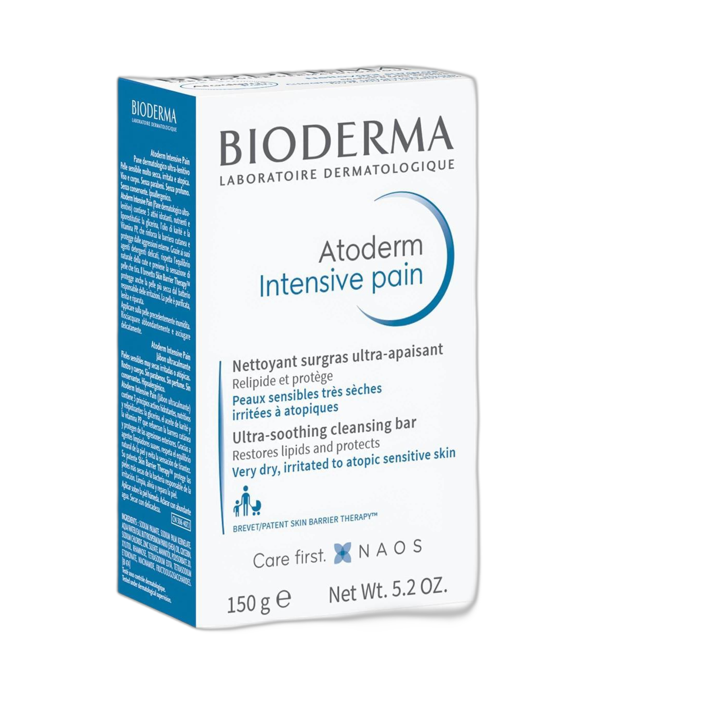 BIODERMA Atoderm Intensive barra 150g (fondo limpio)