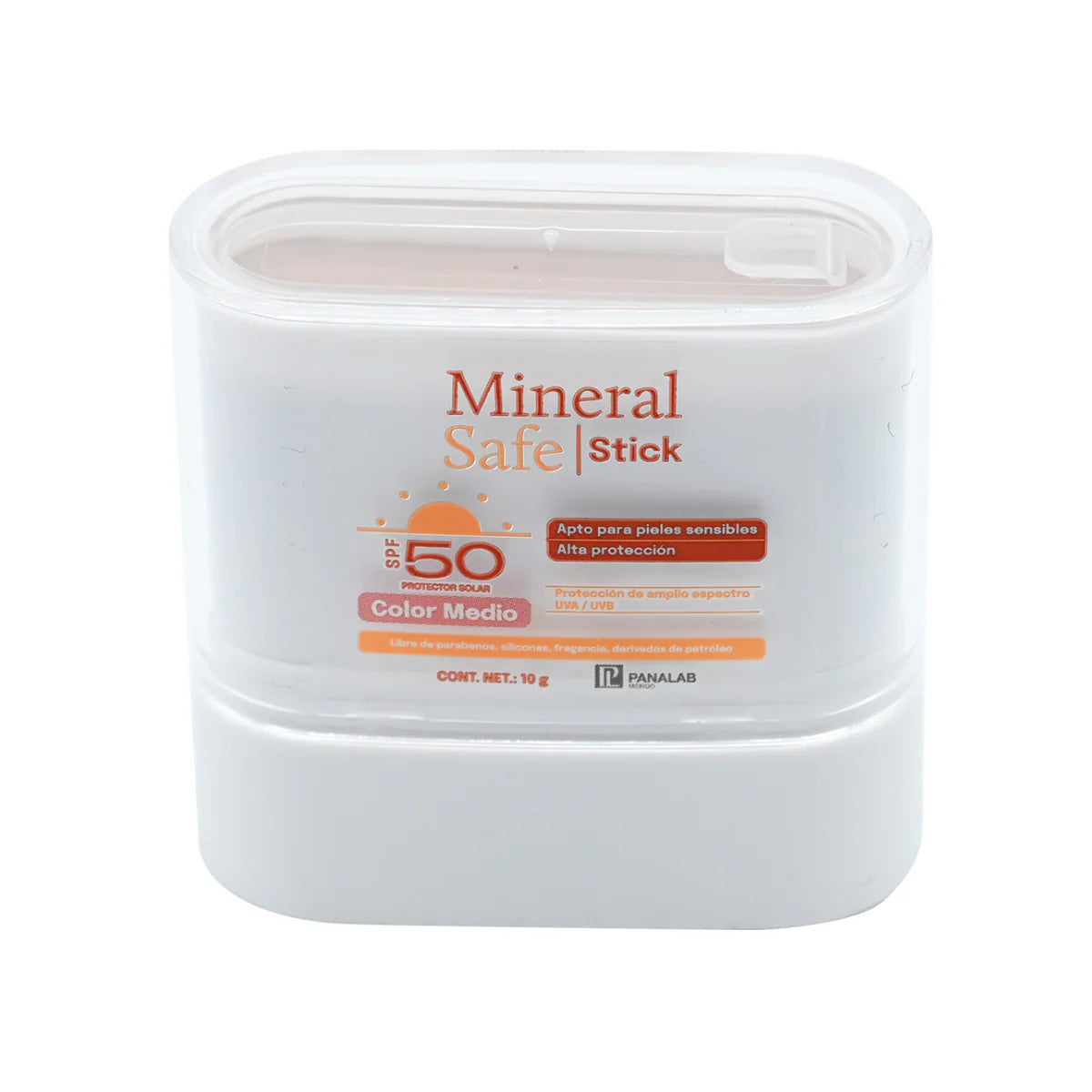 PANALAB Mineral safe  FPS 50+ Stick  color medio 10G