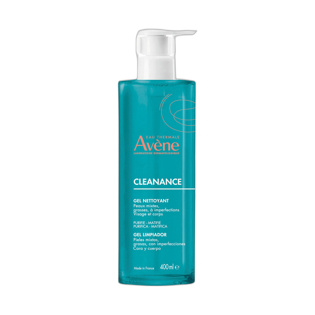 AVENE CLEANANCE Gel limpiador 400ml (fondo limpio)
