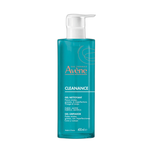 AVENE CLEANANCE Gel limpiador 400ml (fondo limpio)