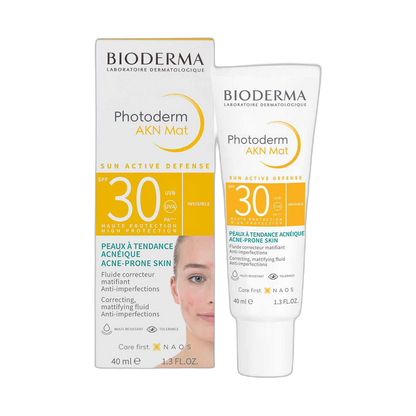 BIODERMA Photoderm AKN Mat spf30 40ml (fondo limpio)