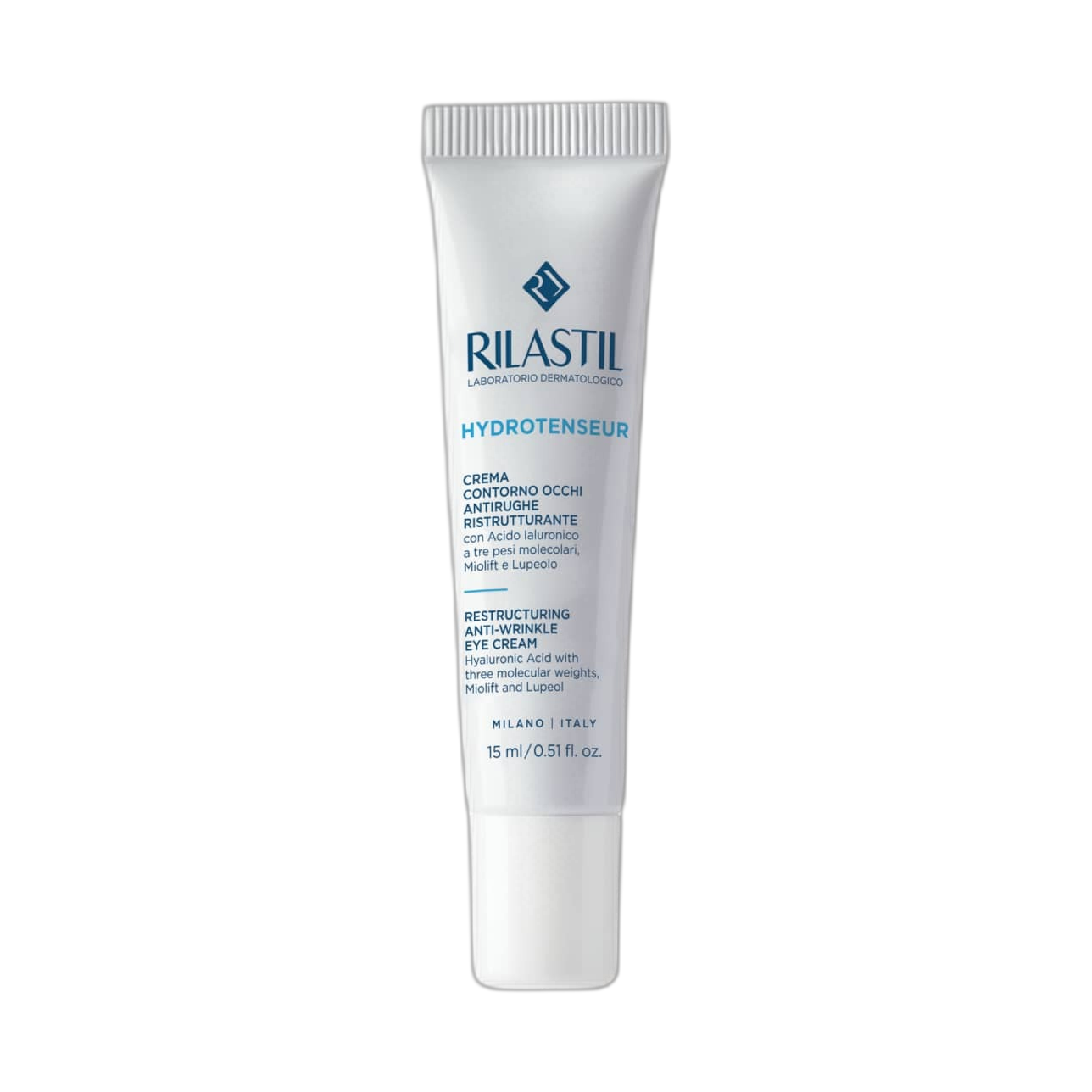 RILASTIL HYDROTENSEUR ANTI-WRINKLE EYE CREAM 15ML (fondo limpio)