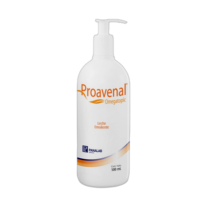 PANALAB Proavenal Omegatopic Leche Emoliente Frasco 500Ml (fondo limpio)