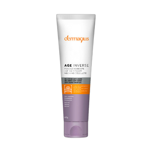 Dermagius Age inverse crema gel para cuello y escote 60g (fondo limpio)