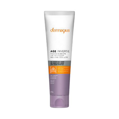 Dermagius Age inverse crema gel para cuello y escote 60g (fondo limpio)