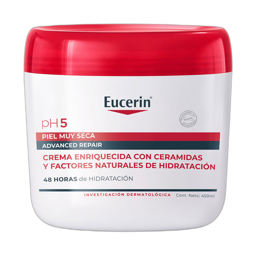 EUCERIN pH5 Advanced repair tarro 450gr (fondo limpio)
