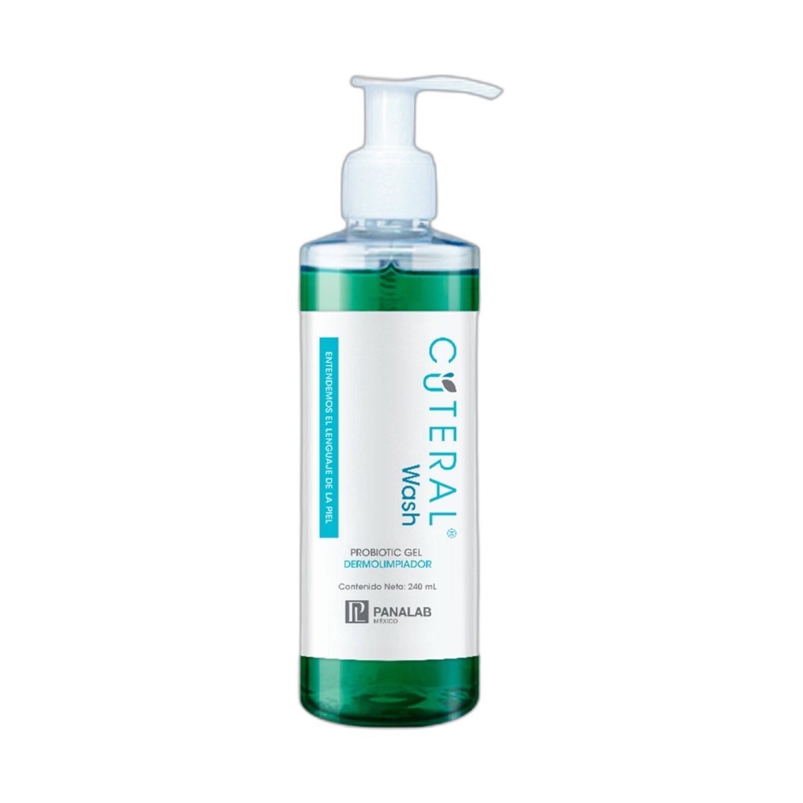 PANALAB Cuteral wash probiotic gel 240ml (fondo limpio)