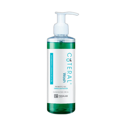 PANALAB Cuteral wash probiotic gel 240ml (fondo limpio)