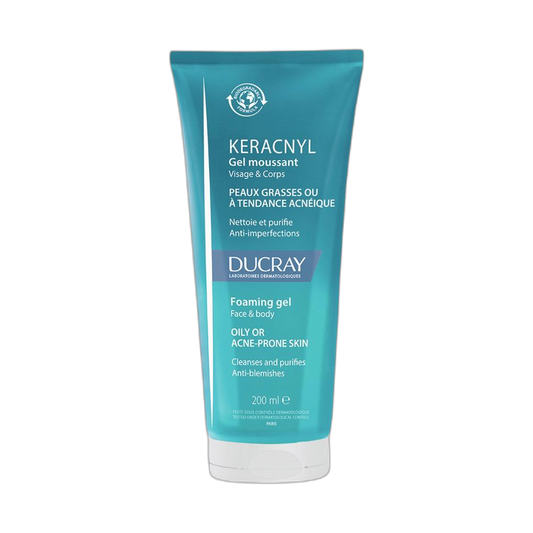 DUCRAY Keracnyl gel moussant 200ml (fondo limpio)