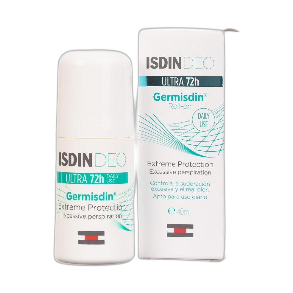 ISDIN Germisdin antitranspirante roll-on 40ml (fondo limpio)
