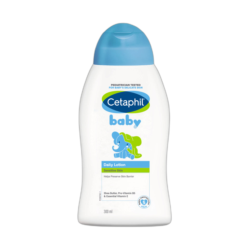 Cetaphil Baby loción humectante 300ml (fondo limpio)