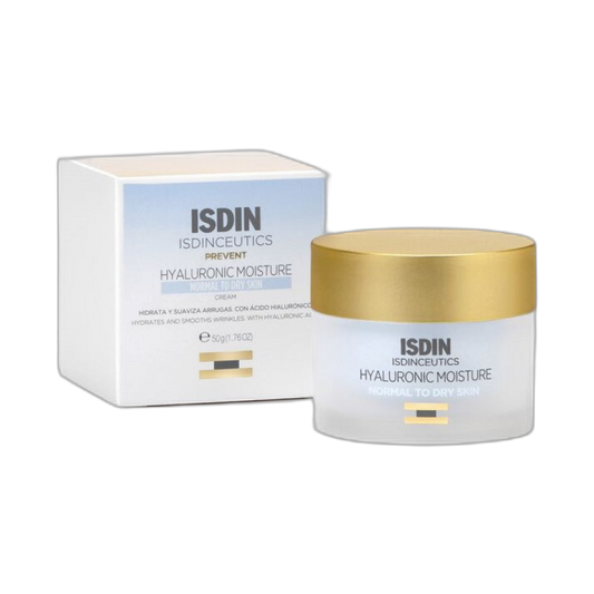 ISDIN Hyaluronic moisture piel normal 50g (fondo limpio)