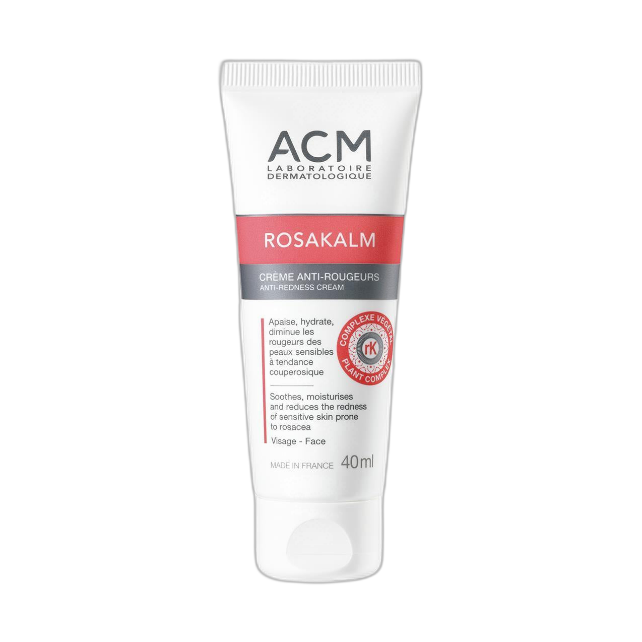 ACM ROSAKALM Crema anti-rojeces 40ml (fondo limpio)