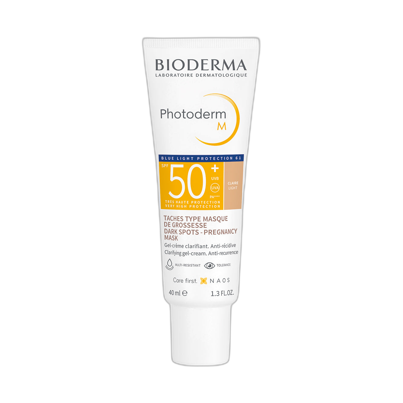 BIODERMA Bioderma Photoderm M V2 Claro 40 Ml (fondo limpio)
