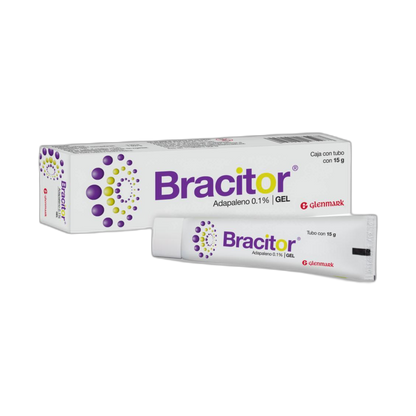 Glenmark Bracitor Gel 0.1% Tubo 15G (fondo limpio)