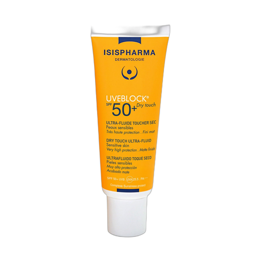 ISISPHARMA UVEBLOCK fps50+ toque seco 40ml (fondo limpio)