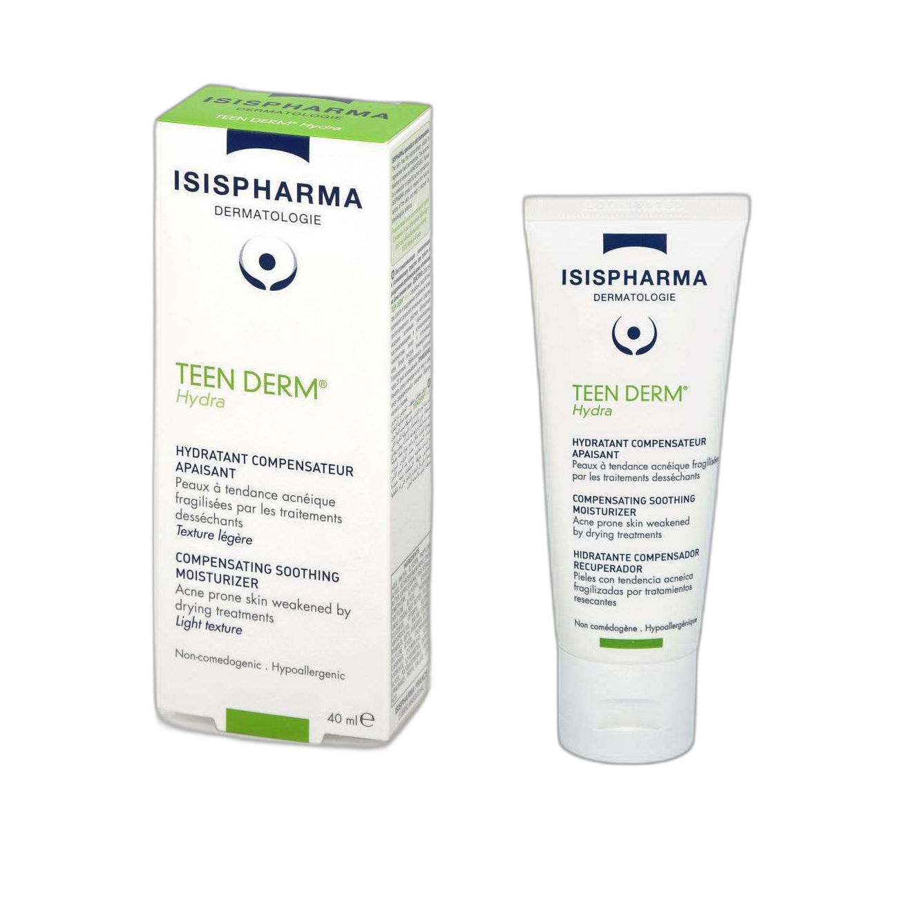 ISISPHARMA TEEN DERM Hydra 40ml (fondo limpio)