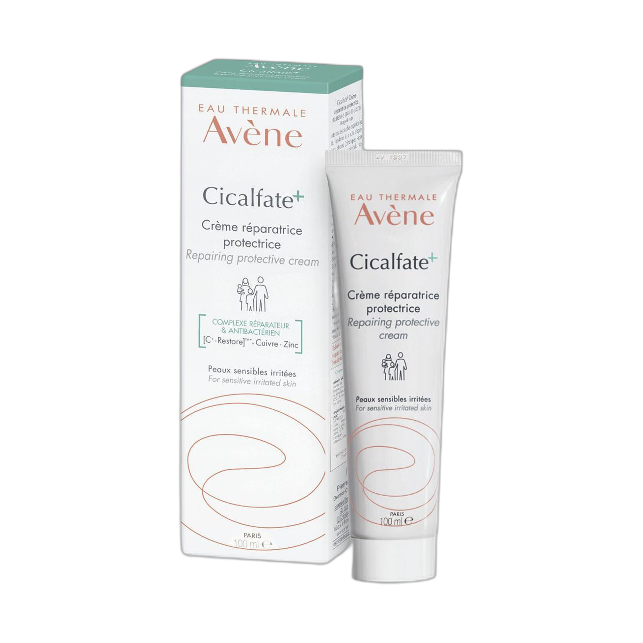 AVENE Cicalfate+ crema protectora reparadora 100ml (fondo limpio)