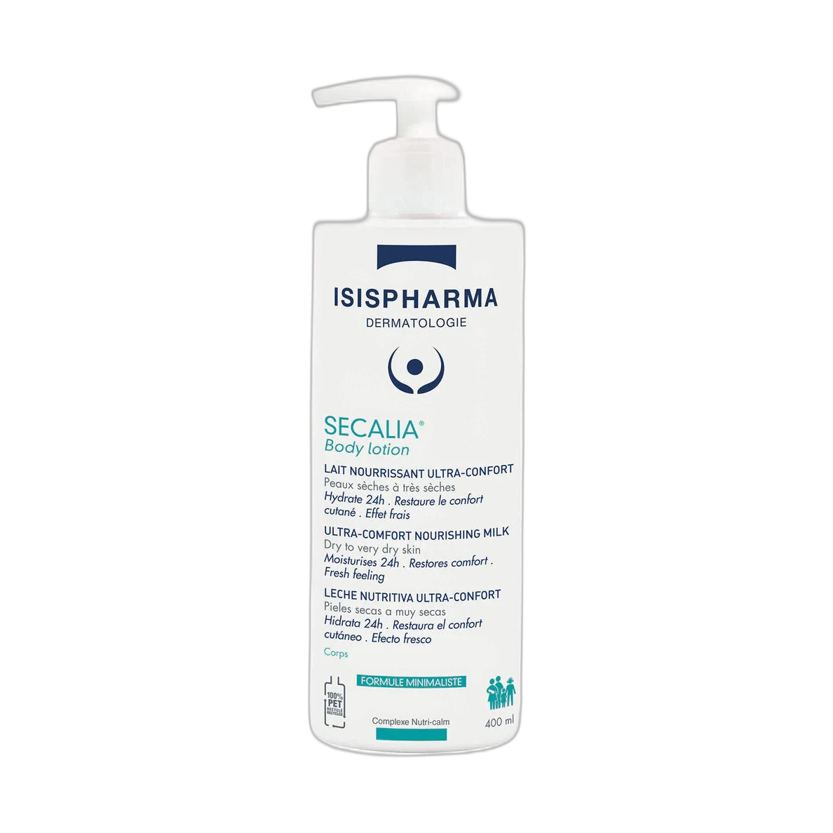 ISISPHARMA SECALIA Body lotion 400ml (fondo limpio)