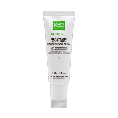 MARTIDERM Acniover renovador nocturno 40ml (fondo limpio)