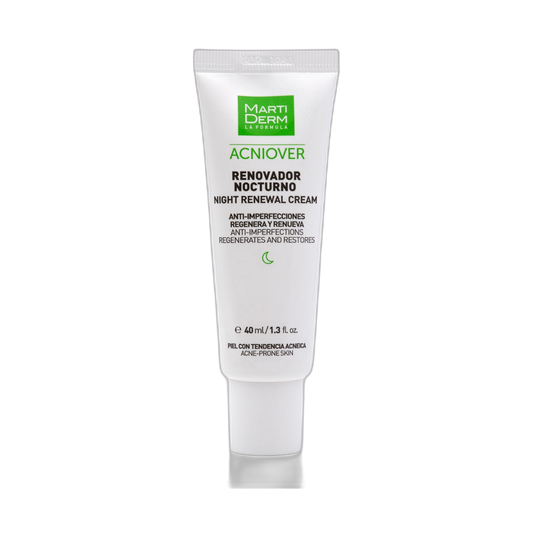 MARTIDERM Acniover renovador nocturno 40ml (fondo limpio)