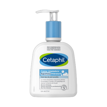 Cetaphil Crema Limp Espumosa Hidratante 237 Ml (fondo limpio)