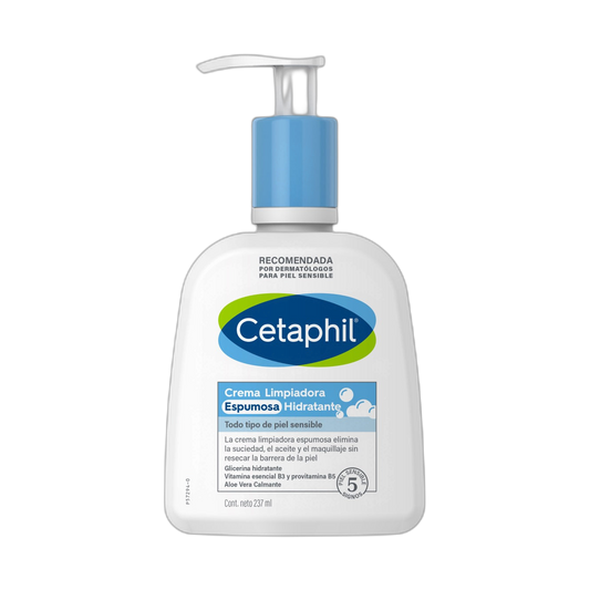 Cetaphil Crema Limp Espumosa Hidratante 237 Ml (fondo limpio)