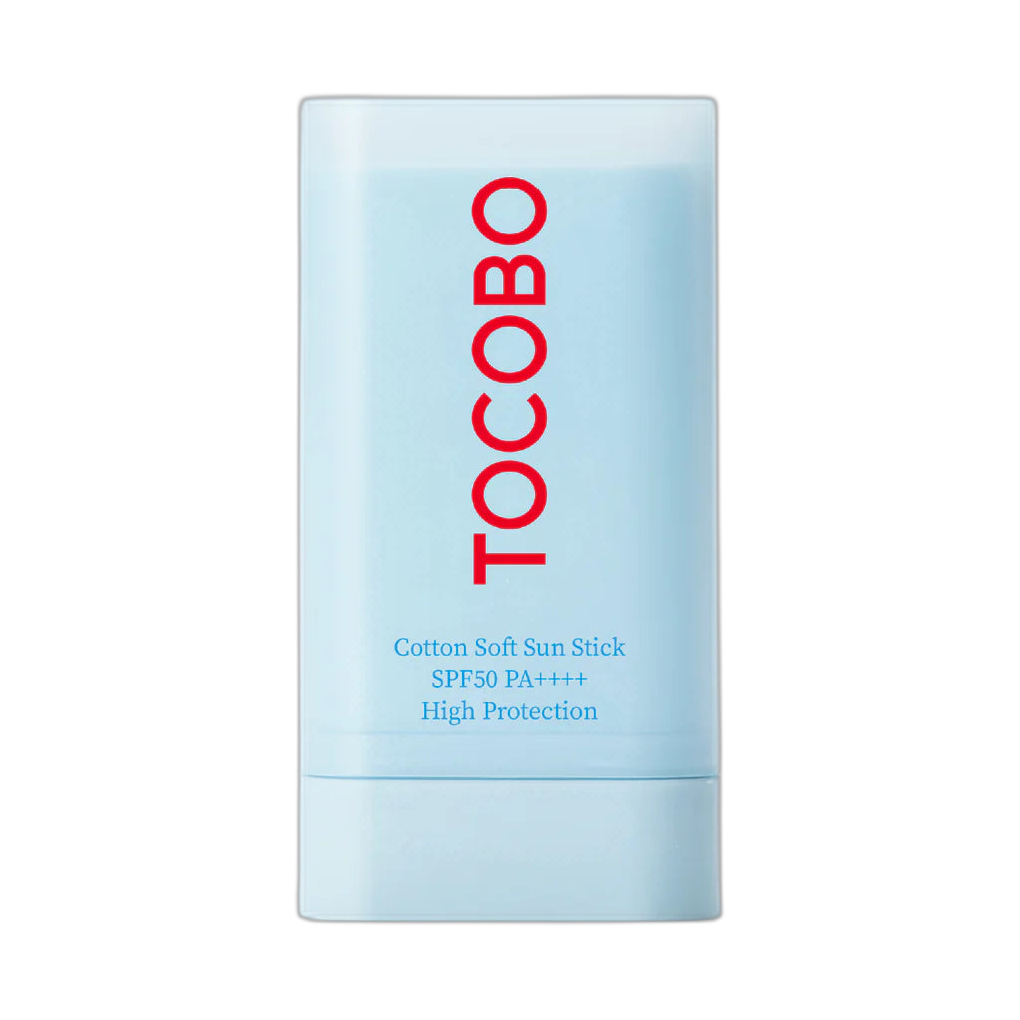 TOCOBO COTTON soft sun stick SPF50 PA+++++ 19gr (fondo limpio)