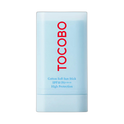 TOCOBO COTTON soft sun stick SPF50 PA+++++ 19gr (fondo limpio)