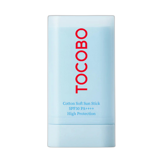 TOCOBO COTTON soft sun stick SPF50 PA+++++ 19gr (fondo limpio)