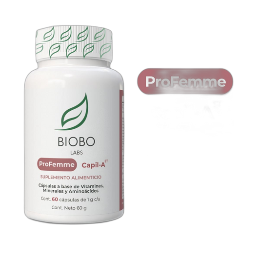 BIOBO LABS profemme capil-a et 60caps 1g c/u (fondo limpio)