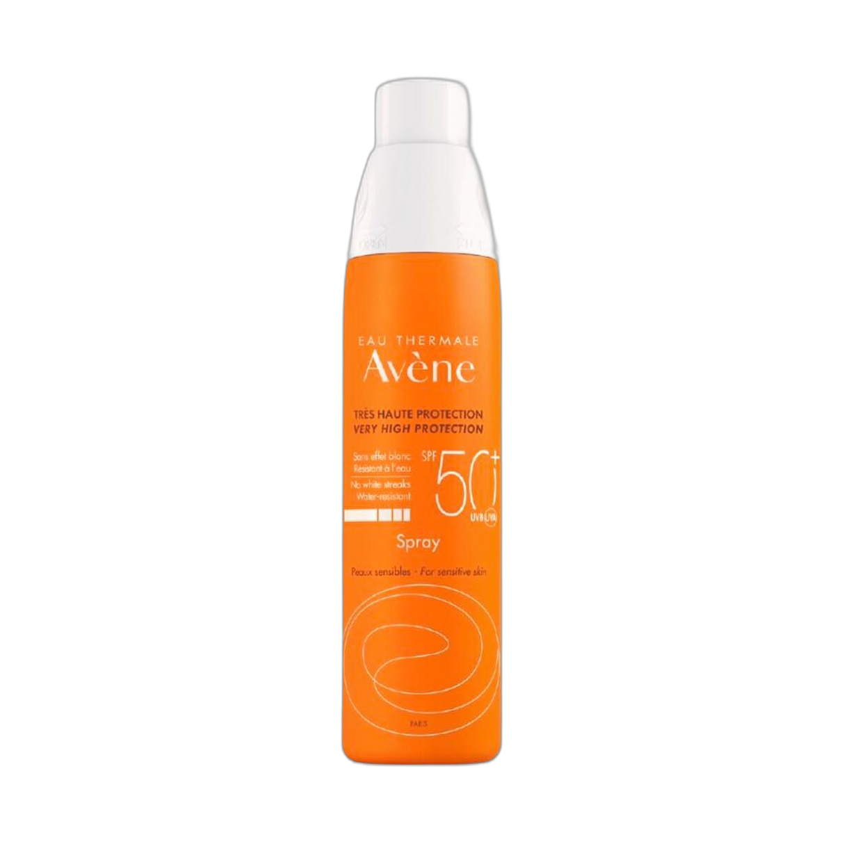 AVENE Spray de protección solar fps50+ 200ml (fondo limpio)
