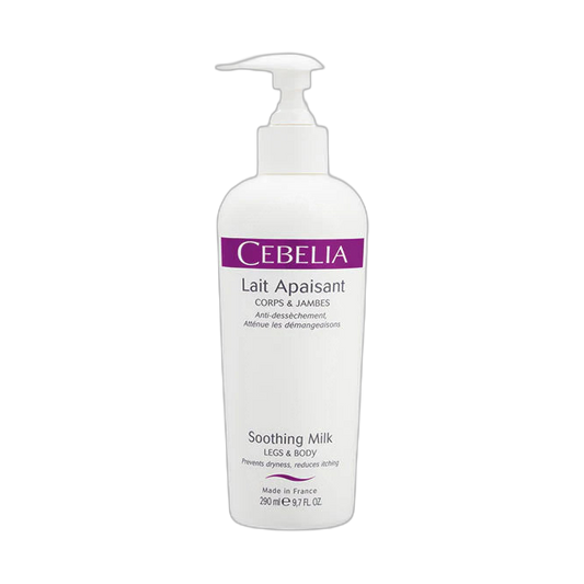 CEBELIA Leche corporal calmante 290ml (fondo limpio)