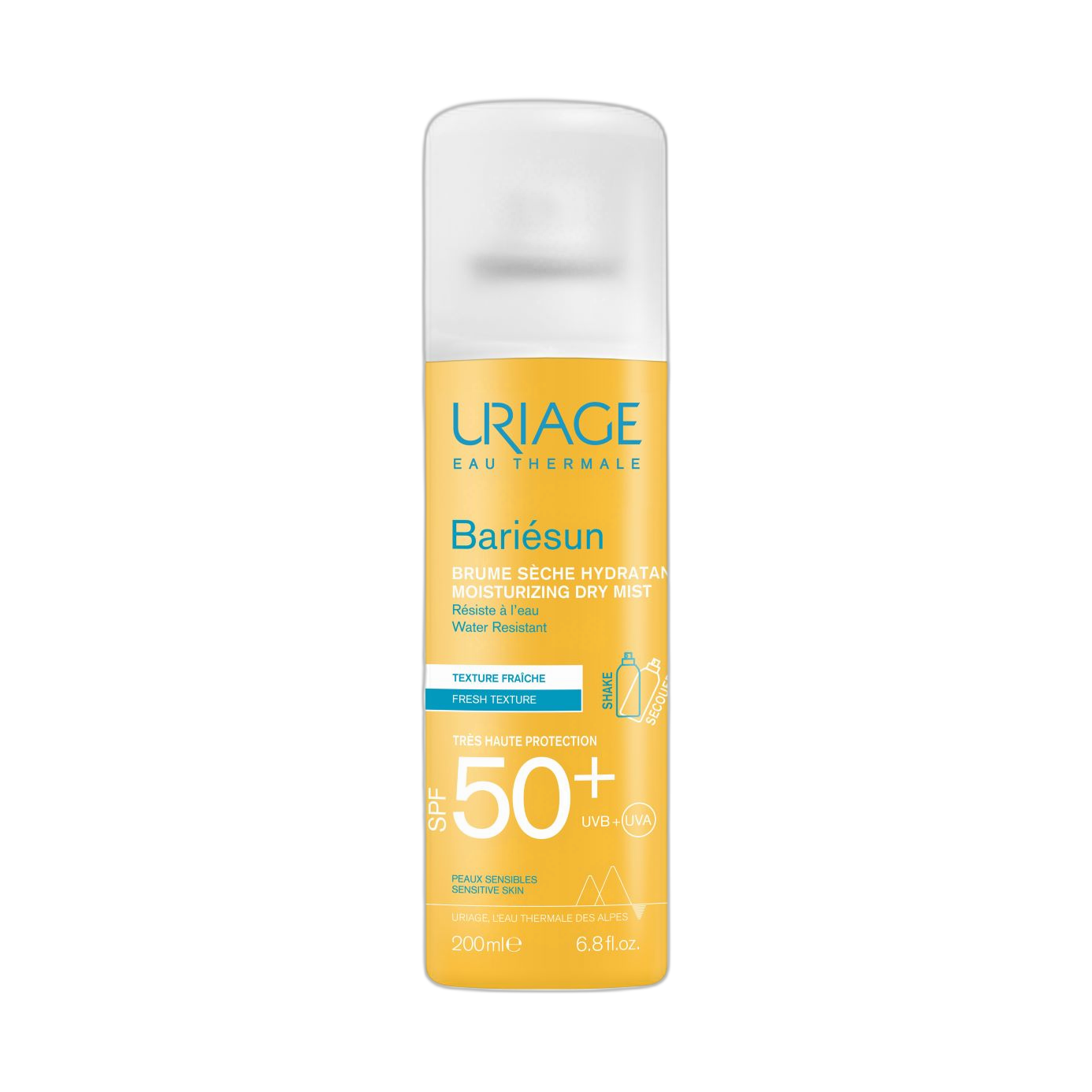 URIAGE Bariesun FPS50+ bruma 200ml (fondo limpio)