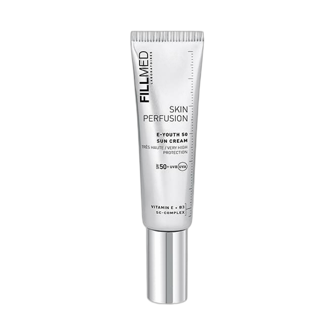 SKIN PERFUSION  E-YOUTH 50 SUN SCREEN 50ml (fondo limpio)