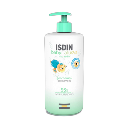 ISDIN Babynaturals gel shampoo 400ml (fondo limpio)