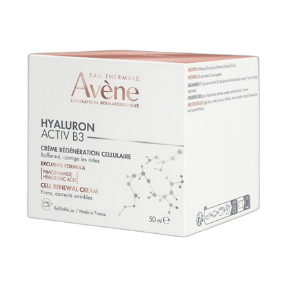 AVENE Hyaluron Activ B3 crema de día 50ml (fondo limpio)