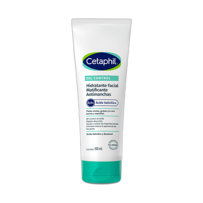 Cetaphil Oil control - Hidratante facial matificante antimanchas 100ml (fondo limpio)