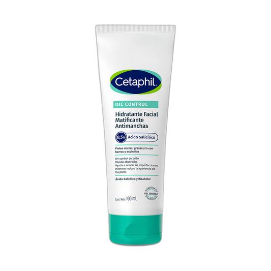 Cetaphil Oil control - Hidratante facial matificante antimanchas 100ml (fondo limpio)
