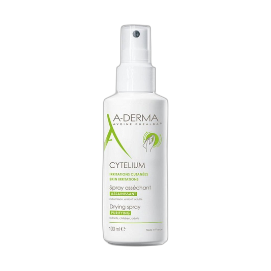 ADERMA Cytelium Spray secante piel irritada 100ml (fondo limpio)