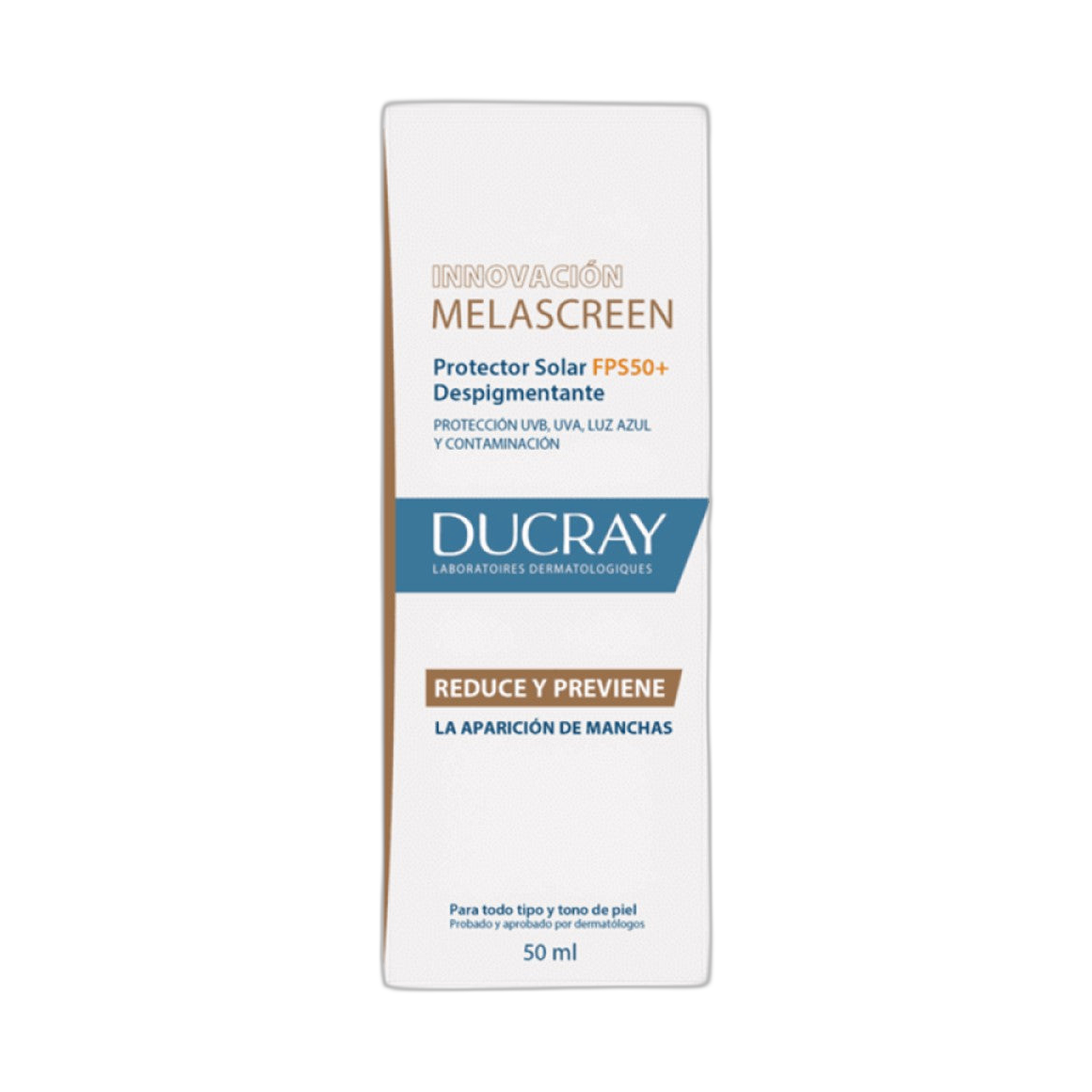 DUCRAY Melascreen fluido Fps50+ 50ml (fondo limpio)